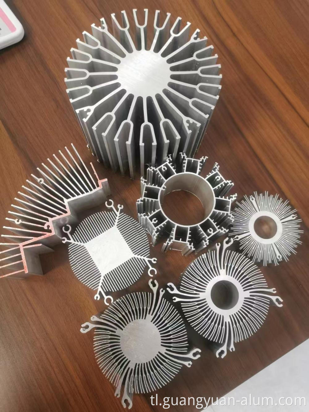 Profile ng heatsink aluminyo Heatsink Aluminum Profile